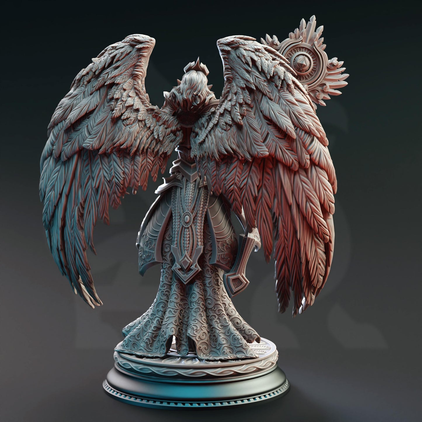 3D Printed Angelic Cleric by DM Stash