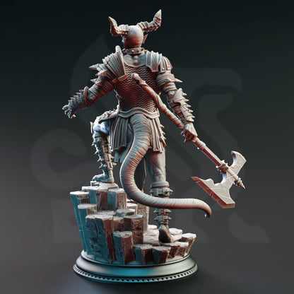 3D Printed Devil Warriors of the Hells by DM Stash