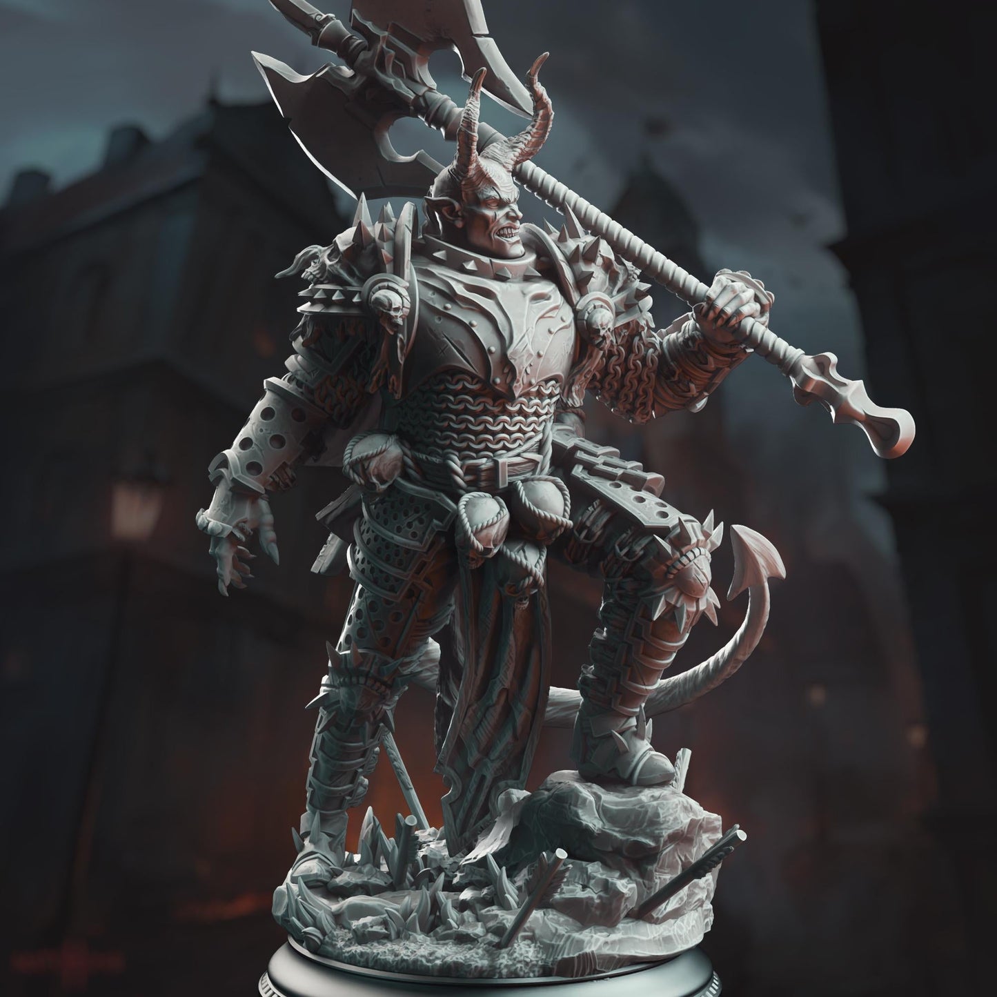 3D Printed Knight of the Hells by DM Stash