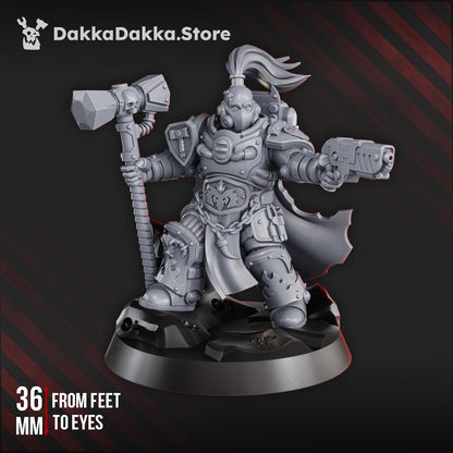 3D Printed Agadrax the Forgefire by DakkaDakka Miniatures
