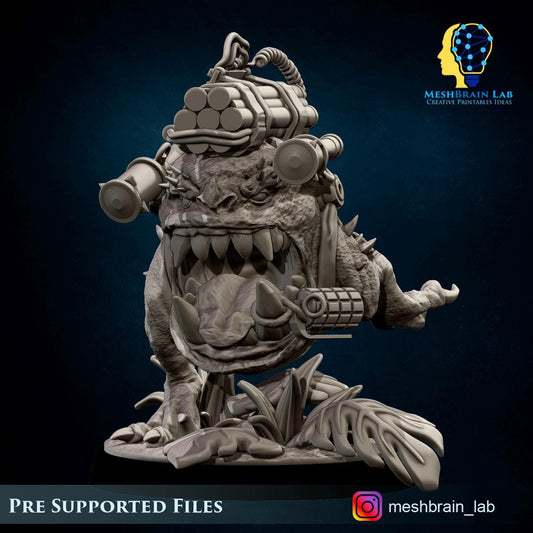 3d Printed Kommando Pet Bomb by Meshbrain Labs Miniatures