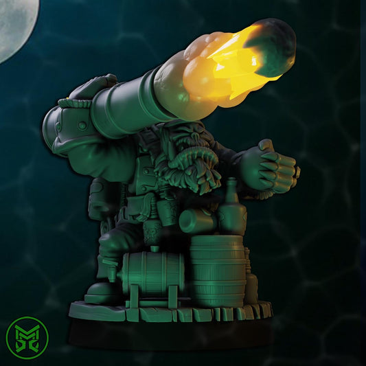 3d Printed Ork Pirate Commandos x4 by Mekka Miniatures