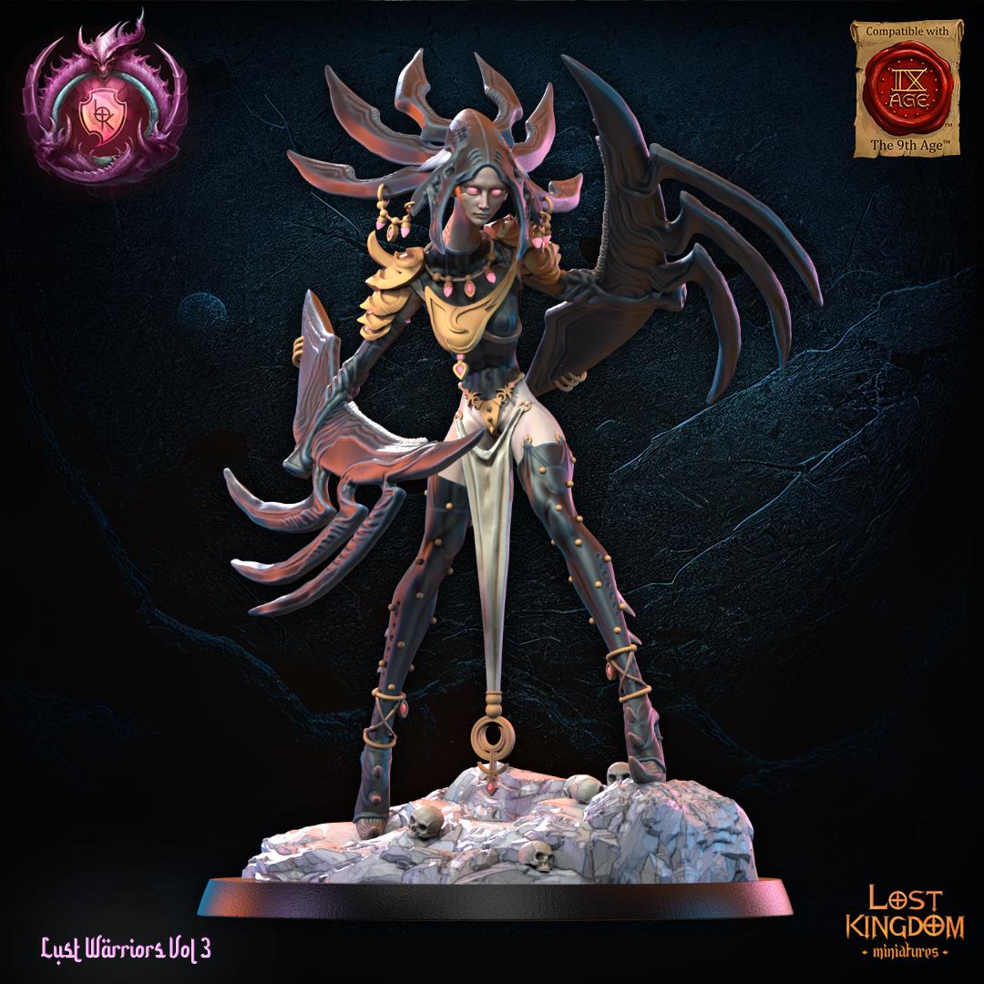 3D Printed Alize - Lust Princess by Lost Kingdom Miniatures