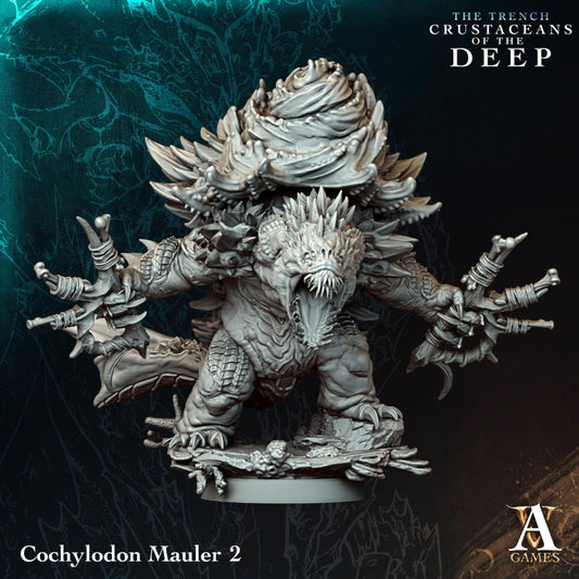 3D Printed Cochylodon Maulers by Archvillain Games