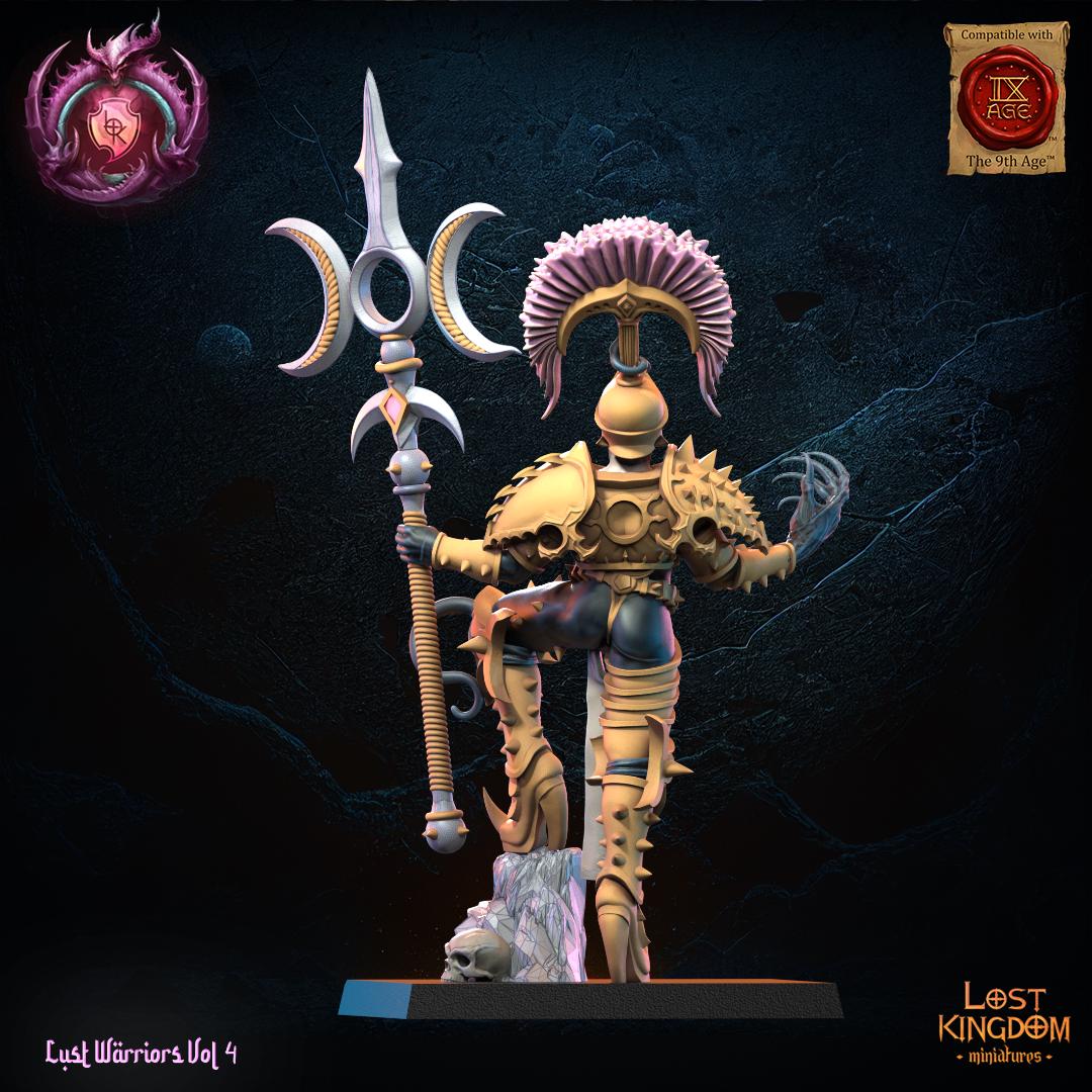 3D Printed Aurenis, Lust Chosen Lord by Lost Kingdom Miniatures