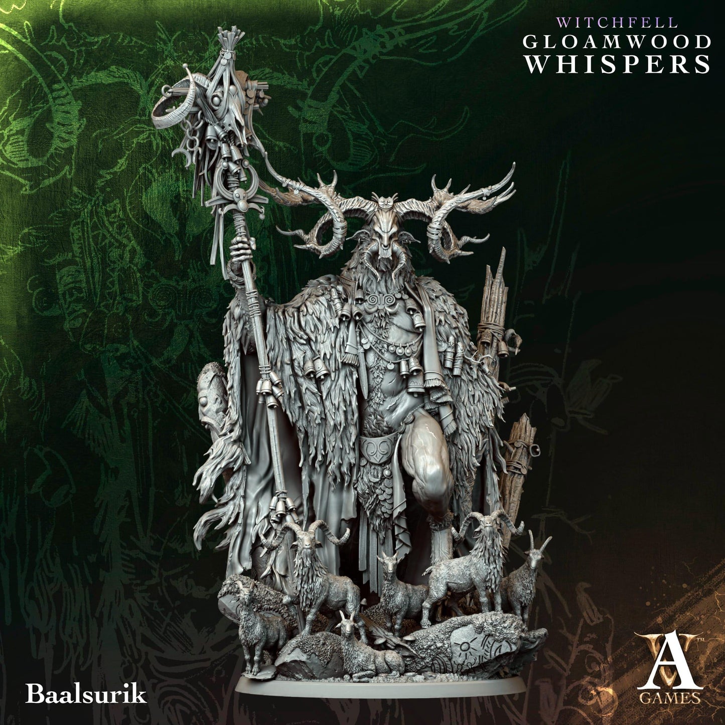 3D Printed Baalsurik by Archvillain Games