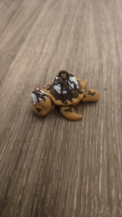 Pie Turtle Keychains